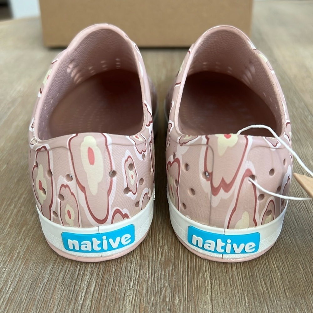 Native Shoes Jefferson Poppy Floral Slip On Tennis Shoes Toddler 11 12 - Picture 7 of 9
